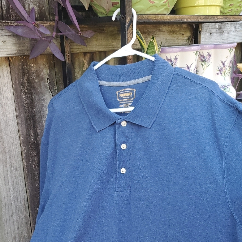 The Foundry Supply Co. Classic Navy Polo Shirt